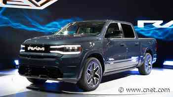 Full-Electric Ram 1500 REV Debuts at New York Auto Show     - CNET