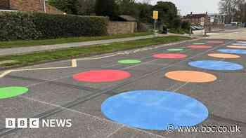 Spotty road leaves residents in Colchester baffled