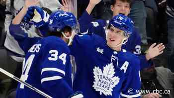 Marner records career-high 98th point as Maple Leafs crush Canadiens