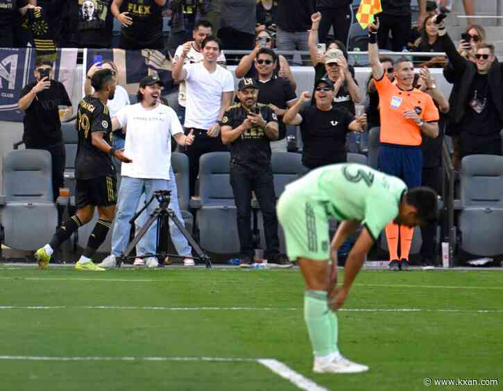 Bouanga's hat trick sinks Austin FC in Los Angeles