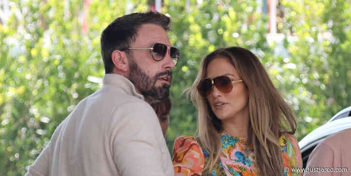 Jennifer Lopez Brightens the Day in Vibrant Dress While Grabbing Lunch with Ben Affleck