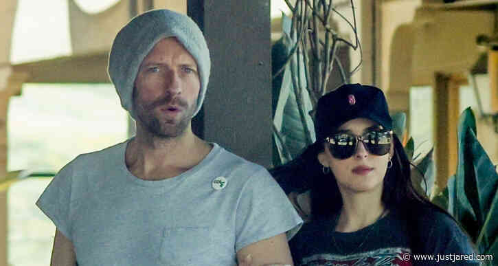 Dakota Johnson & Chris Martin Keep Close on Coffee Date in Malibu