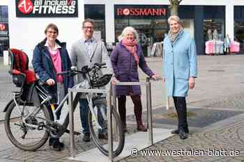Mobile Abstellplätze für Fahrräder und Pedelecs in Bünde