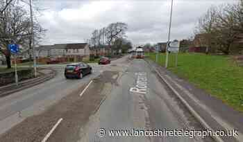 Blackburn taxi damaged after large piece of brick thrown at windscreen
