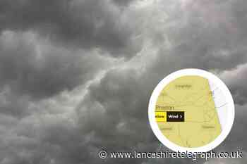 Met Office issues yellow wind warning for Blackburn and Darwen