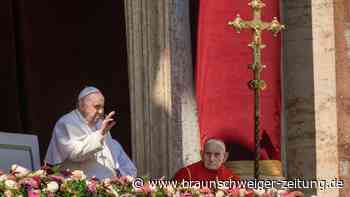 Papst ruft zu Frieden auf und spendet Segen „Urbi et Orbi“