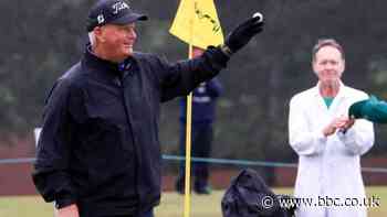 Sandy Lyle: Former Masters champion ends career with 18th-green cameo