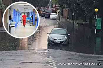 NHS north London: Climate change warning after flooding