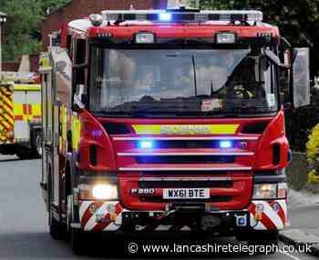 Firefighters attend vehicle fire in Accrington in the early hours