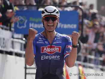 Alla Parigi-Roubaix trionfa Van der Poel, Ganna solo sesto