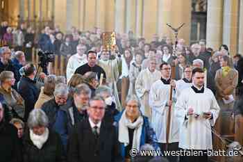 Lateinisches Festhochamt am Ostersonntag im Paderborner Dom