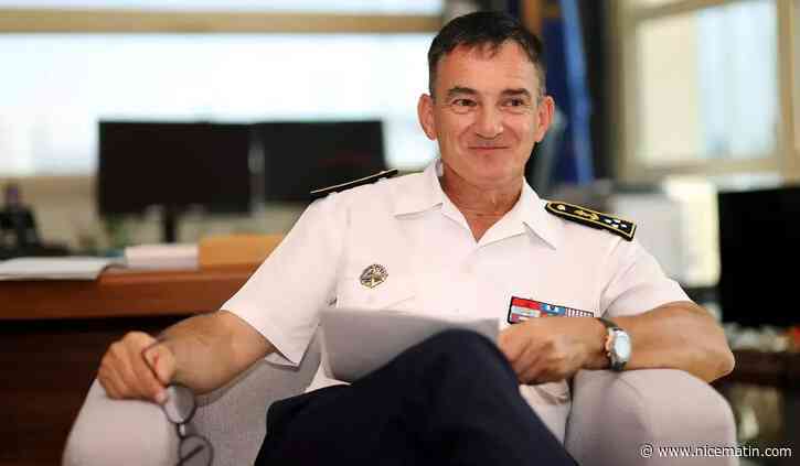 "La préservation de l’environnement représente aujourd’hui les deux tiers de mon action", décrypte le préfet maritime de Méditerranée