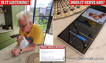 Is your phone really listening to you? DailyMail.com puts it to the test on a brand-new cell 