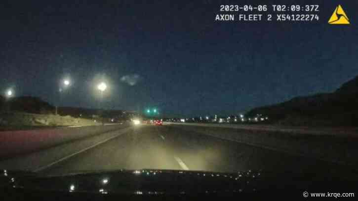 Durango police share video of suspected drunk driver traveling over 100 mph