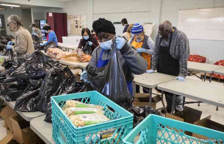 Lentils, halal meat: Alberta food banks address demand for cultural groceries