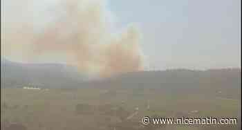 Une centaine de pompiers mobilisée: on fait le point sur le feu de forêt à Vinon-sur-Verdon