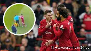 Skandal in der Premier League: Linienrichter attackiert Liverpool-Star mit Ellbogen-Check