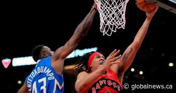 Gary Trent Jr. leads Raptors past Bucks 121-105