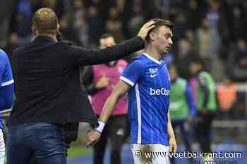 Wouter Vrancken en Racing Genk met de handen in haar naar Anderlecht
