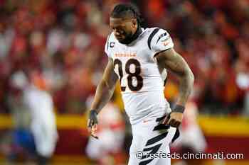 Cincinnati police: Bengals running back Joe Mixon recharged in threat case