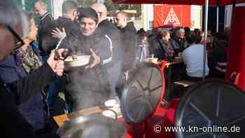 Fahrerstreik auf der A5 bei Gräfenhausen: viel Solidarität an Ostern