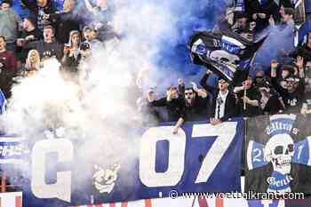 Genk-fans laten zich in Sclessin negatief opmerken (en da's niet voor eerste keer)