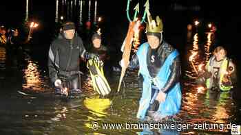 Meeresgott entsteigt dem Salzgitter-See