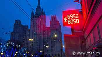 Russischer Rubel an Märkten weiter auf Verkaufsliste