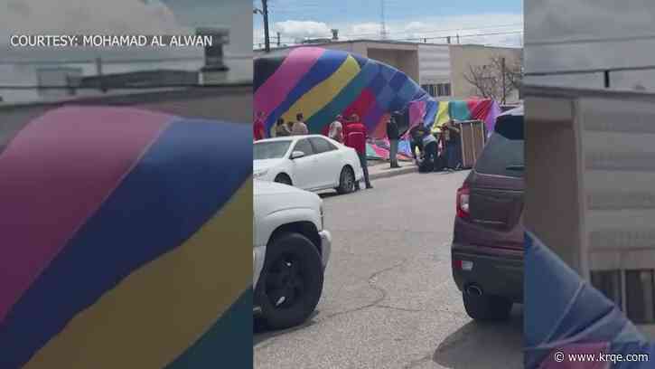 1 injured in Albuquerque hot air balloon landing
