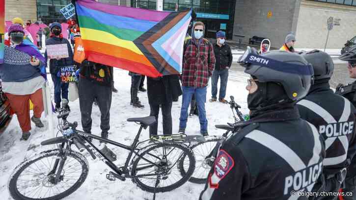 Calgary's drag community gets support at library story times after escalating protests