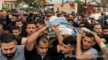 15-jähriger Palästinenser stirbt bei Einsatz der israelischen Armee