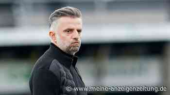 Nach nur sechs Spielen: Sandhausen stellt Trainer Oral frei