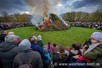 Osterfeuer in Bielefeld - lebendiges Brauchtum