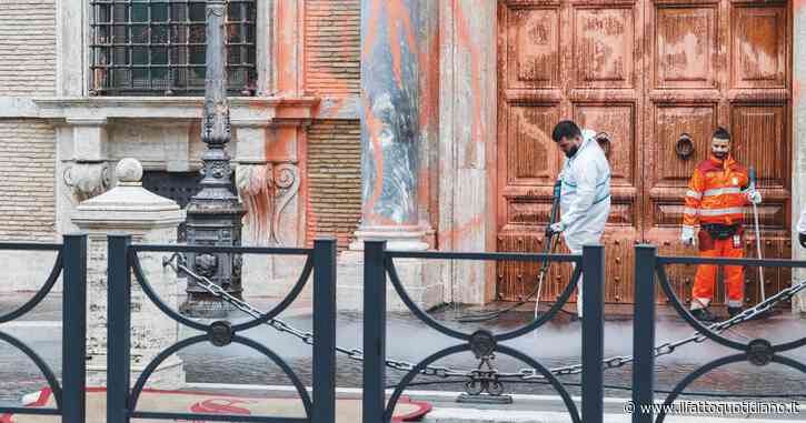 Fdi vuole il carcere per gli ecoattivisti: “Fino a 3 anni per chi imbratta edifici pubblici o beni culturali”. Ultima generazione: “Non ci spaventa”