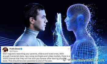 Scientist claims humans will be able to upload consciousness onto computer by the end of this YEAR