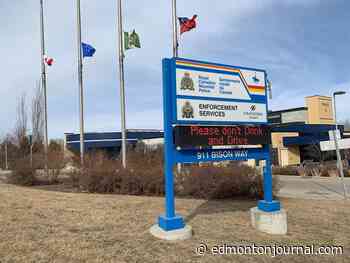 Strathcona County RCMP officer dead after collision early Monday morning