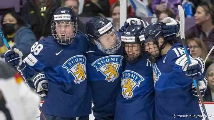 Finland breezes by Hungary 5-0 to finish preliminary play unbeaten at women’s worlds