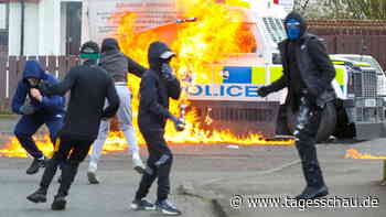 Unruhen in Londonderry überschatten Jubiläum des Karfreitagabkommens