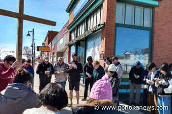 PHOTOS: Ponoka’s Walk of the Cross tradition continues