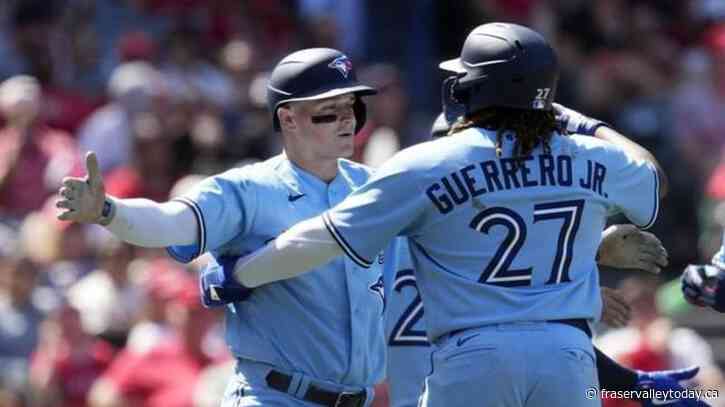 Blue Jays third baseman Chapman named American League player of the week