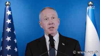 Israel: Netanyahu holt entlassenen Verteidigungsminister nach Protesten zurück