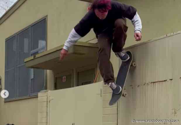 Four Wheels Down: This Gnarly Wall Drop-In From Shawn Hale Is A Must Watch