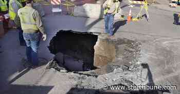 120-year-old sewer pipe to blame for sinkhole in Minneapolis' Uptown neighborhood