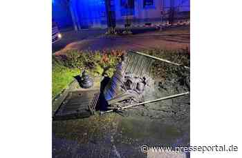 POL-PDMT: Gemeinschädliche Sachbeschädigung auf Spielplatz