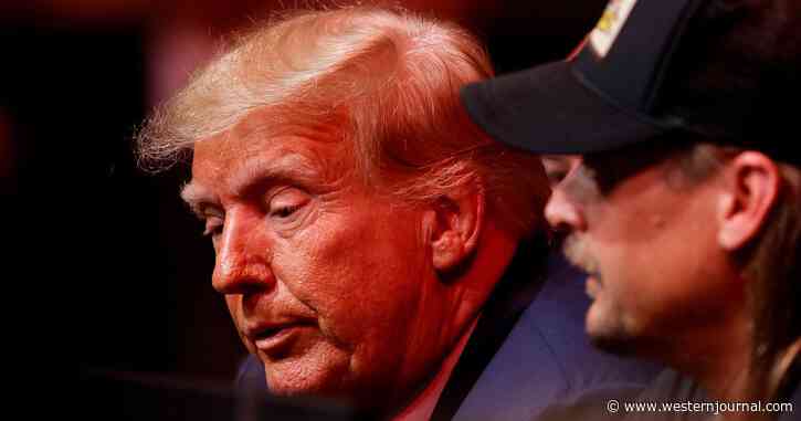 MMA Fans Lose It After Spotting What Trump Handed Kid Rock During UFC Event