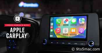 CarPlay learns how to order pizza while you drive