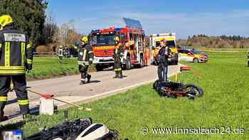 Zwei Schwerverletzte (18 und 26) nach Motorrad-Unfall in Prien am Chiemsee