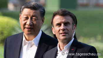 Kritik für Macrons Forderung zu Europas Taiwan-Haltung