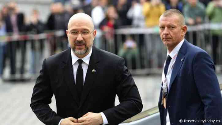 Ukrainian prime minister expected to appeal for more aid during visit to Canada today