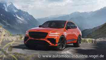 Genesis zeigt die Coupé Version des GV80